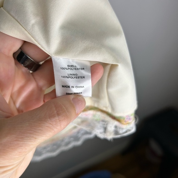 Revolve MORE TO COME Irene Lace Mini Dress - Picture 8 of 10